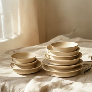 Stoneware Dinner Set · 4-piece